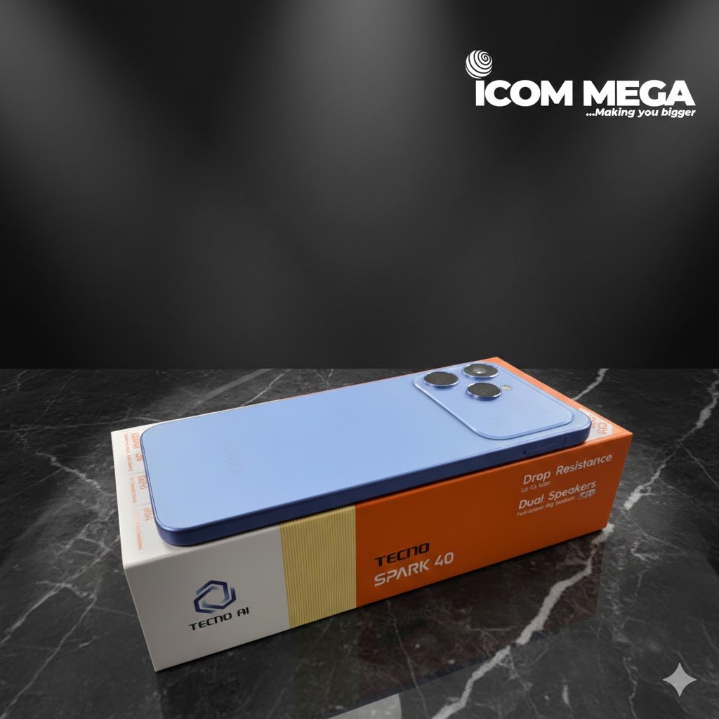 Tecno Spark 40 (4GB RAM, 128GB Storage)